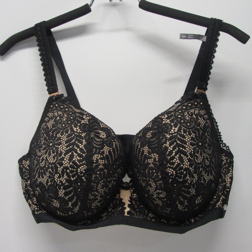 NWT! Set of TWO Plunge Bras by Aerie Size 40DD - Black & White Lace